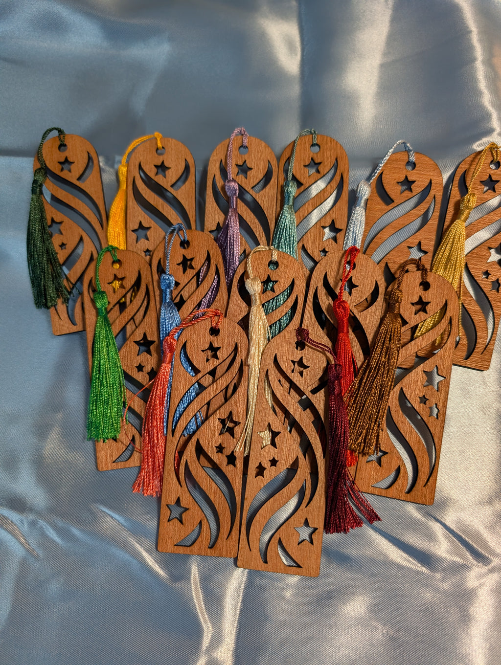 Custom wooden bookmarks