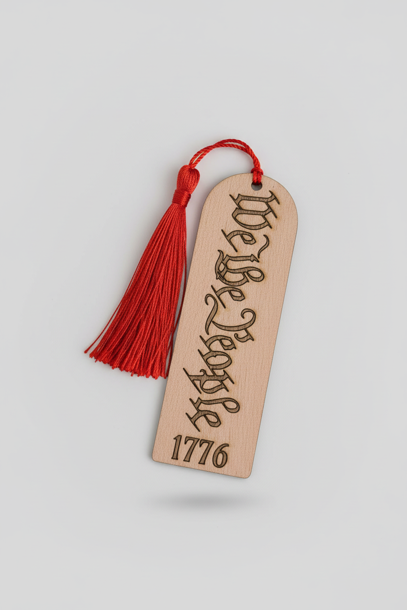 Custom wooden bookmarks